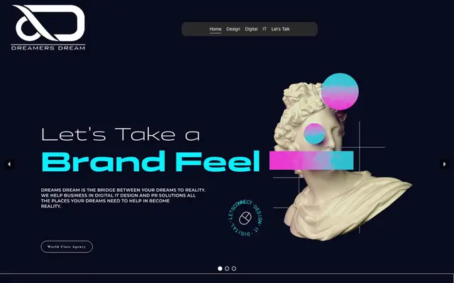 Dreamers-Dream website