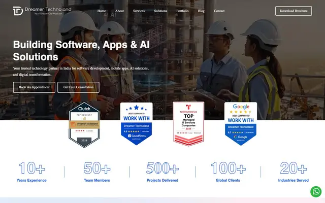 Dreamer Technoland website