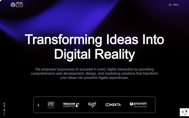 Dreamleo Web Solution website