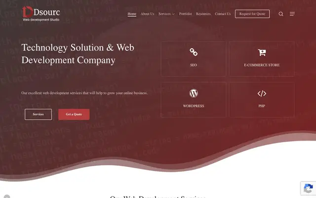 Dsourc website
