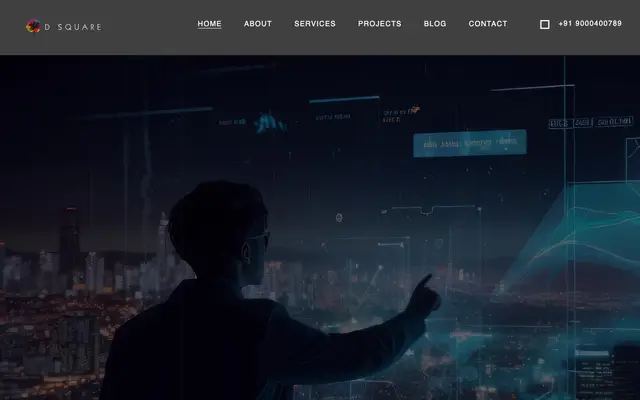 D Square Tech Labs website