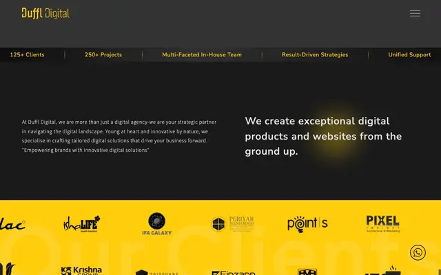 Duffl Digital Private Limited website