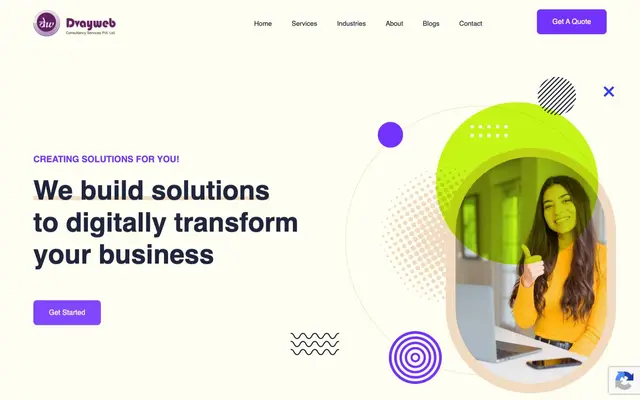 Dvayweb Consultancy Services Pvt. Ltd. website