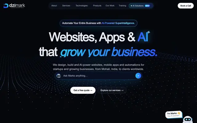 Dzimark website