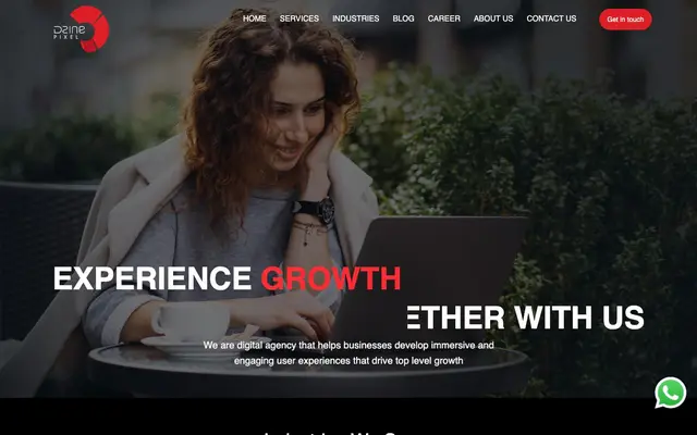 Dzinepixel Webstudios website