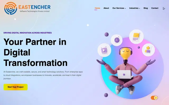 Eastencher - Software Development Company website