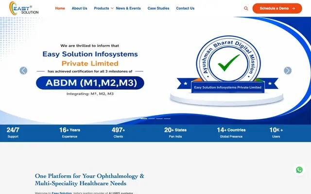 Easy Solution Infosystems (P) Ltd. website