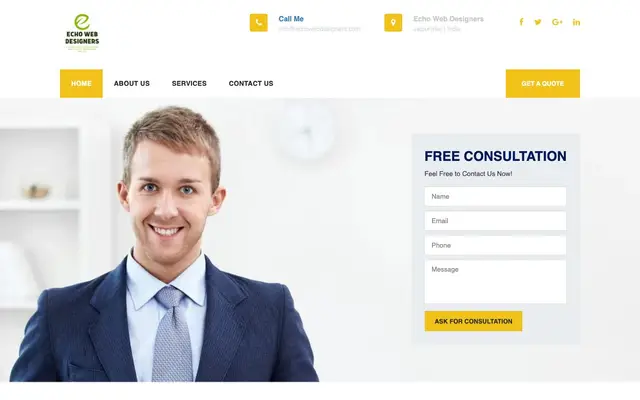 echo Web Designers website