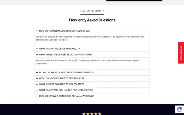 eCom Conversion website
