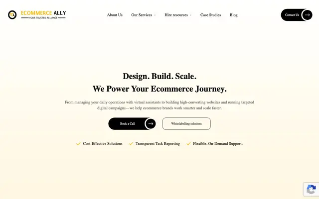 Ecommerceally website