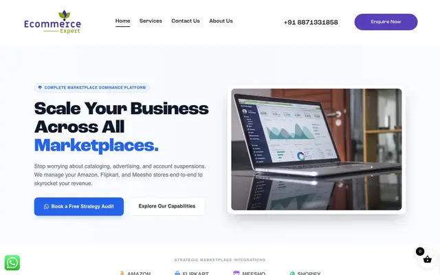Ecommerce Experts website