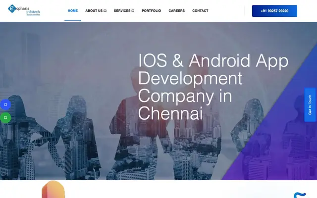 Ecphasis Infotech website