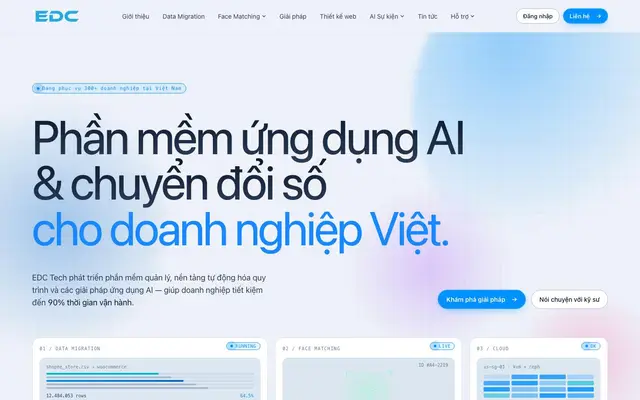 EDC Technology Joint Stock Company website