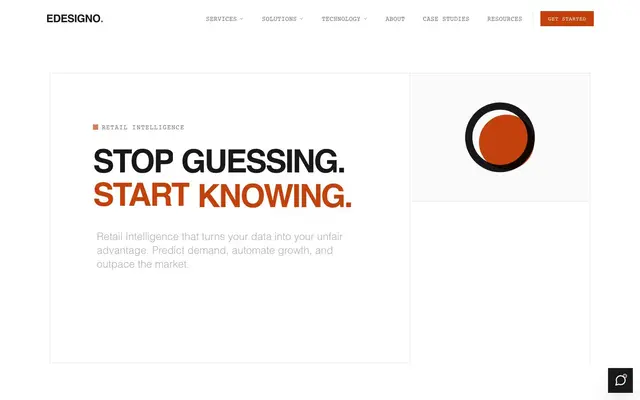 Edesigno website