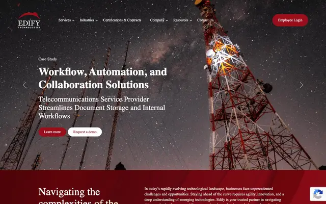 Edify Technologies India Pvt. Ltd. website