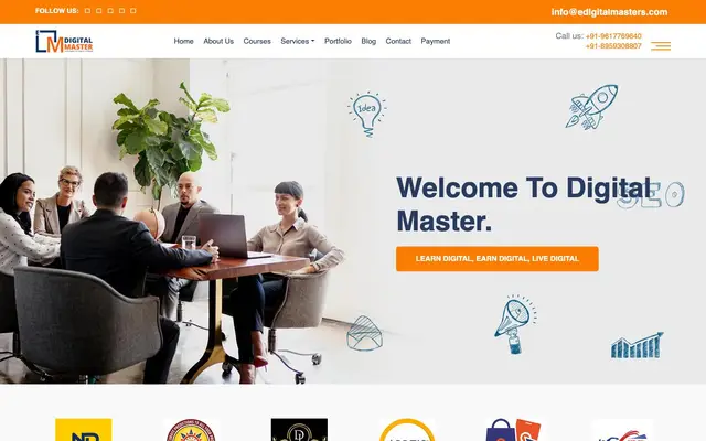 E-Digital Master website