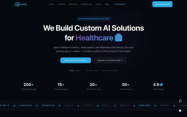 eHeuristic Solutions website