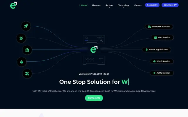 ELaunch Solution Pvt. Ltd website