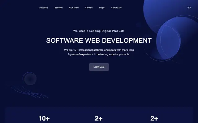 Elemensis Softech LLP website