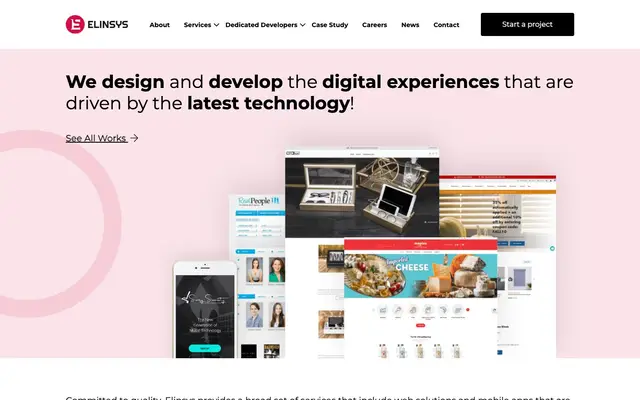 Elinsys website