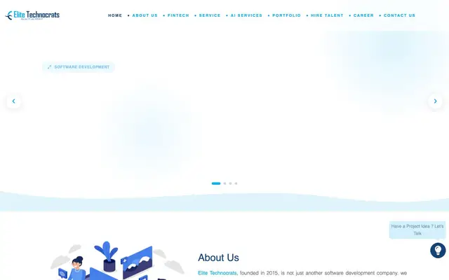 Elite Technocrats website