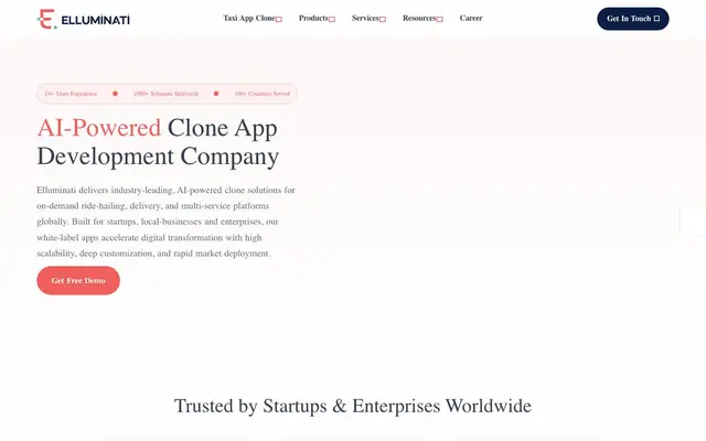 Elluminati Inc website