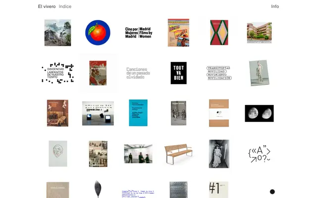 El vivero diseño website