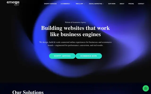 Emerge Digital (Digital Emerge LLP) website