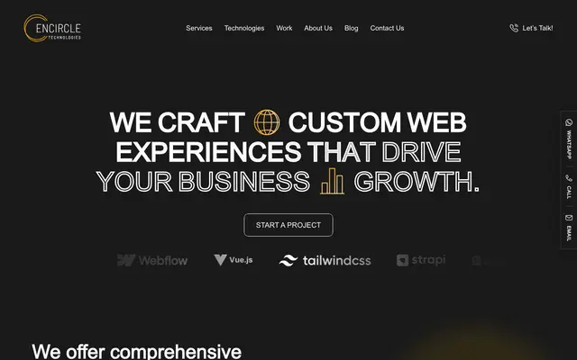 Encircle Technologies Private Limited website