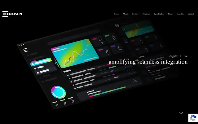 ENLIVEN DIGITAL CONTENT website
