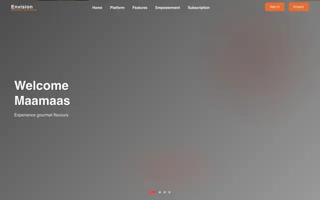 Envision Integrated Services Pvt. Ltd. website