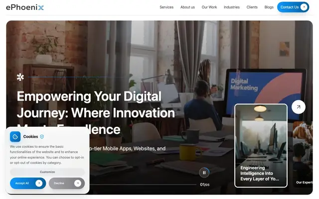 ePhoenix Solutions website