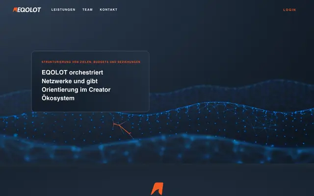 EQOLOT - blogfoster GmbH website