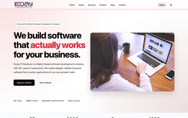 EsJay IT Solutions Private Limited website