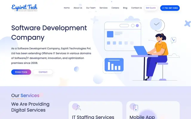 Espirit Technologies Private Limited website