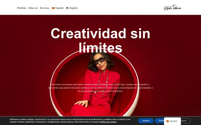 ESTUDIO TENTACIÓN - Estudio de Diseño en Madrid website