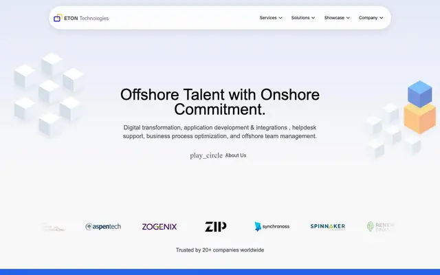 Eton Technologies website