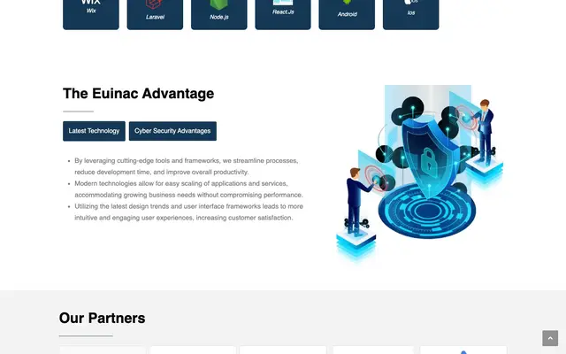 Euinac Technologies website
