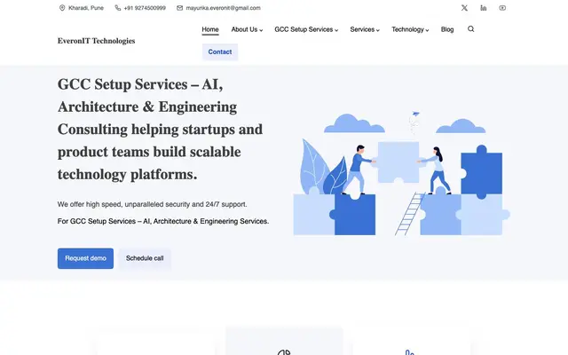 Everonit Technologies website