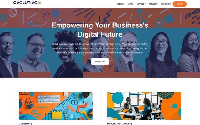 Evolutivo SRL | Digital Transformation Company | Evolutivo.io website