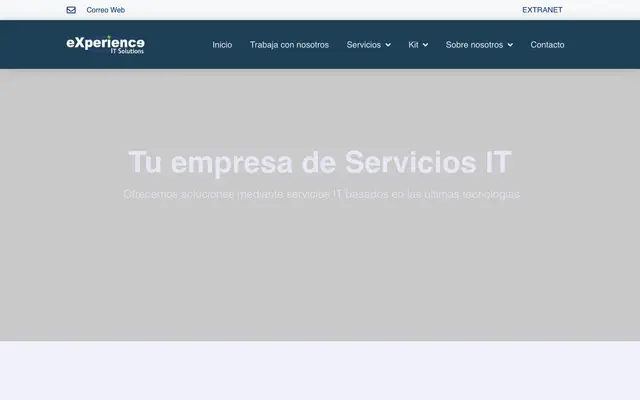eXperience IT Solutions website