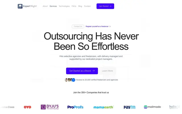 ExpertRight website
