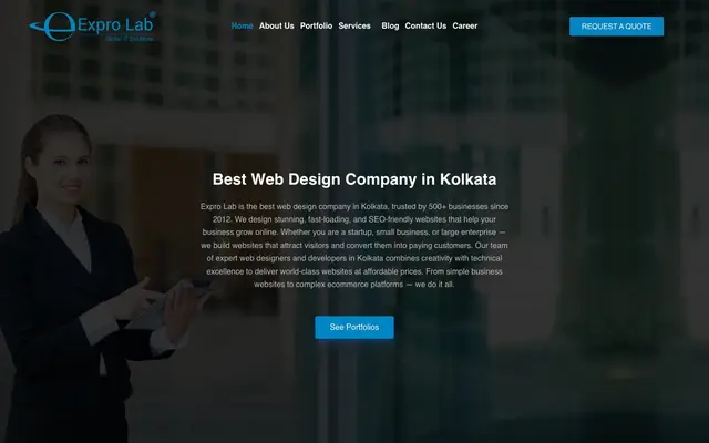 Expro Lab website