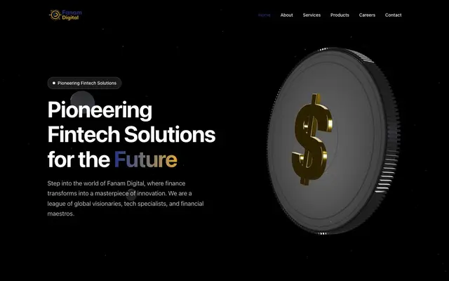Fanam Digital Pvt. Ltd website