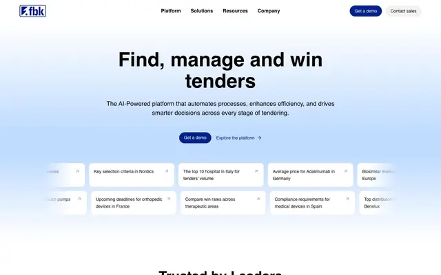 FBK Srl website