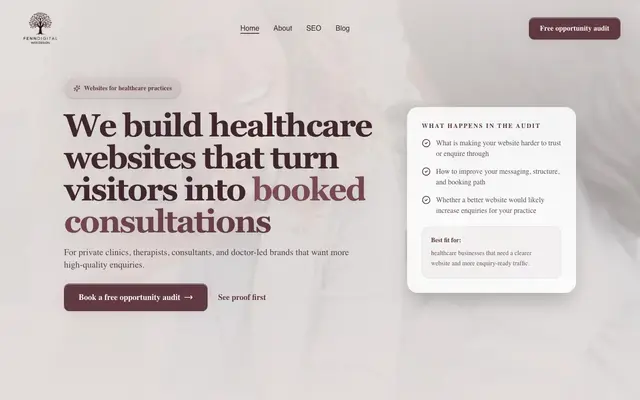 Fenn Digital - Website Designer in London website