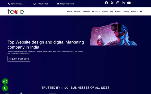 Fexle infotech:Website Design & Web Development Company in Noida | Digital Marketing,SEO,SMO, PPC Company in Noida website
