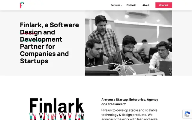 Finlark Technologies website