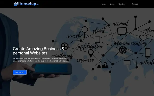 Firm Setup - DPK Digital World website