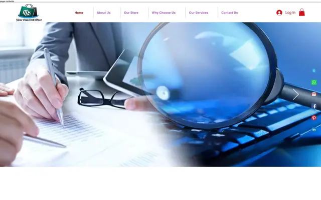 Myastro Store website